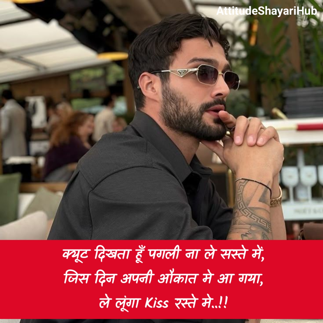 Gangster Shayari Hindi Attitude